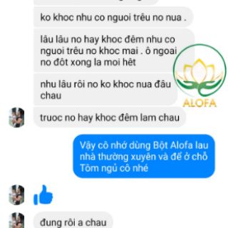 Bột thảo dược phong thủy alofa