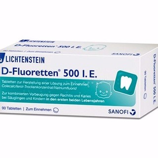 Vitamin d fluoretten 500 i.e chính hãng từ đức