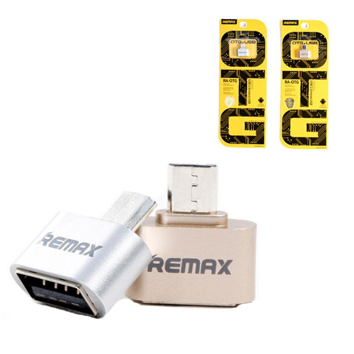 Đầu chuyển từ MicroUSB ra OTG Remax RA-OTG