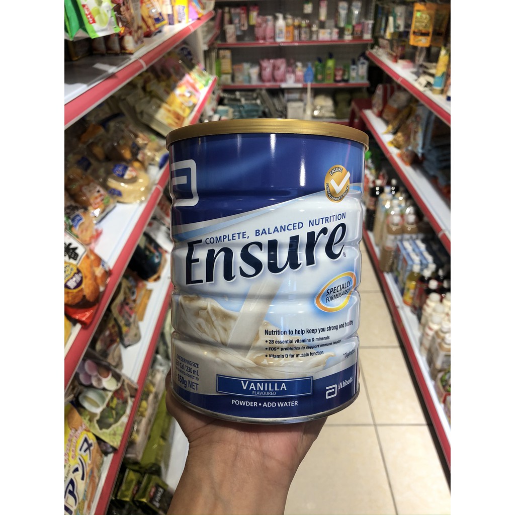 Sữa Ensure Úc 850g (Vanilla)