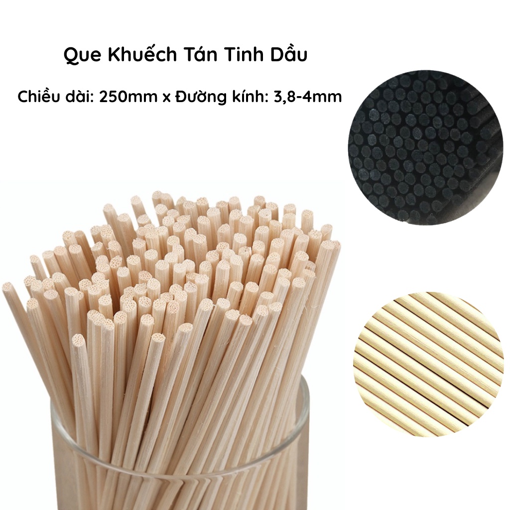 Que Mây Khuếch Tán Tinh Dầu Giúp Khử Mùi, Tỏa Hương Xa