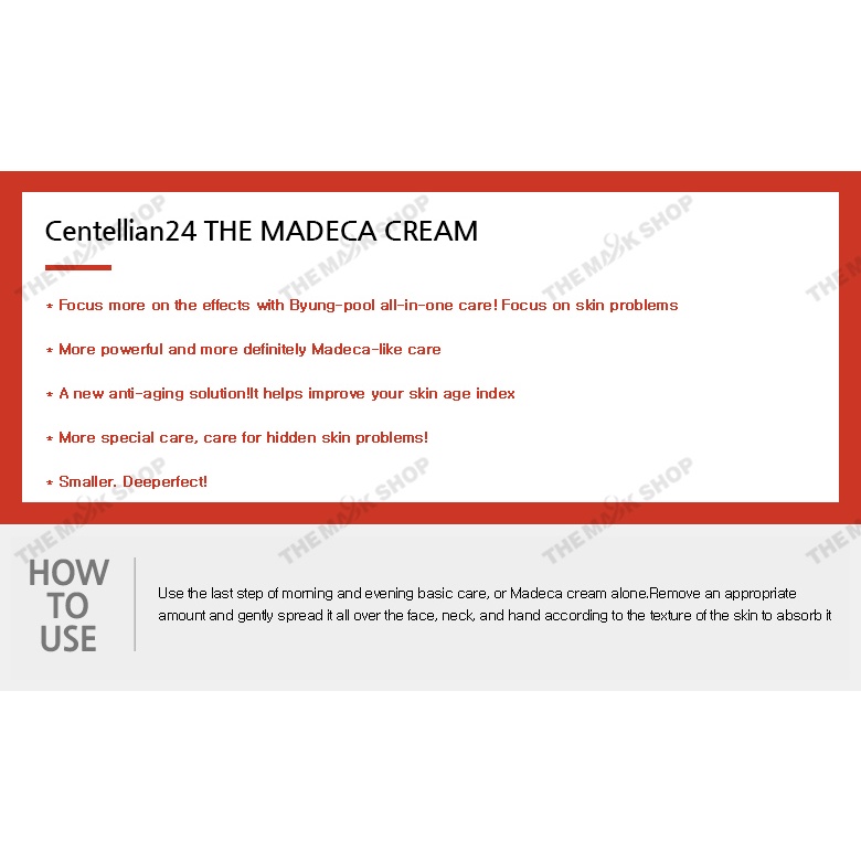 Kem dưỡng da Centellalian24 THE MADECA CREAM 50ml chăm sóc da hiệu quả