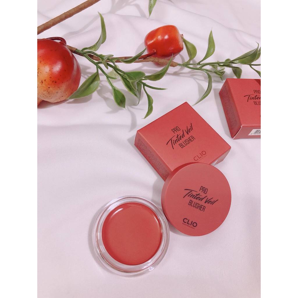 Má hồng dạng kem CLIO PRO TINTED VEIL BLUSHER