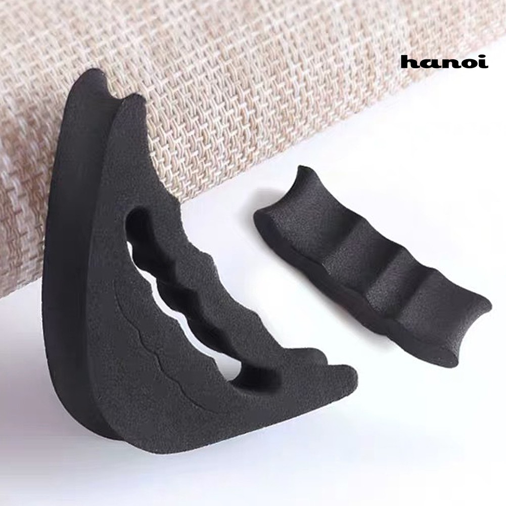 Set 2 Cặp Đệm Nẹp Ngón Chân Phẳng Điều Chỉnh Được Dành Cho Giày Thể Thao Unisex