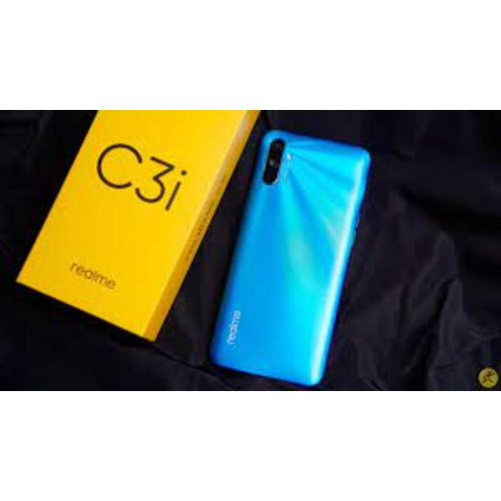 điện thoại Realme C3i ram 2G rom 32G 2sim Chính Hãng, Màn hình: IPS LCD6.5&quot;HD+, Pin 5000mah, Camera siêu nét