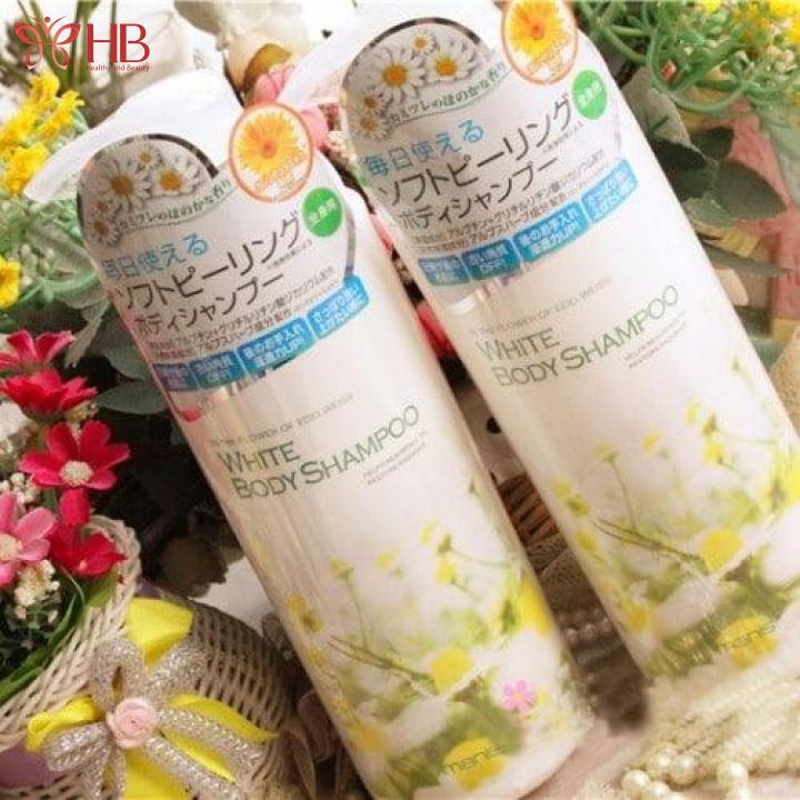 Sữa tắm trắng da toàn thân Manis White Body Shampoo 450ml