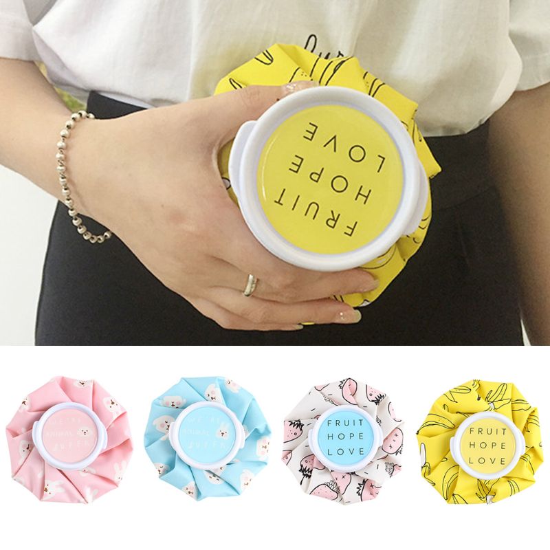 Túi Chườm Đá Họa Tiết Hoạt Hình Có Thể Tái Sử Dụng