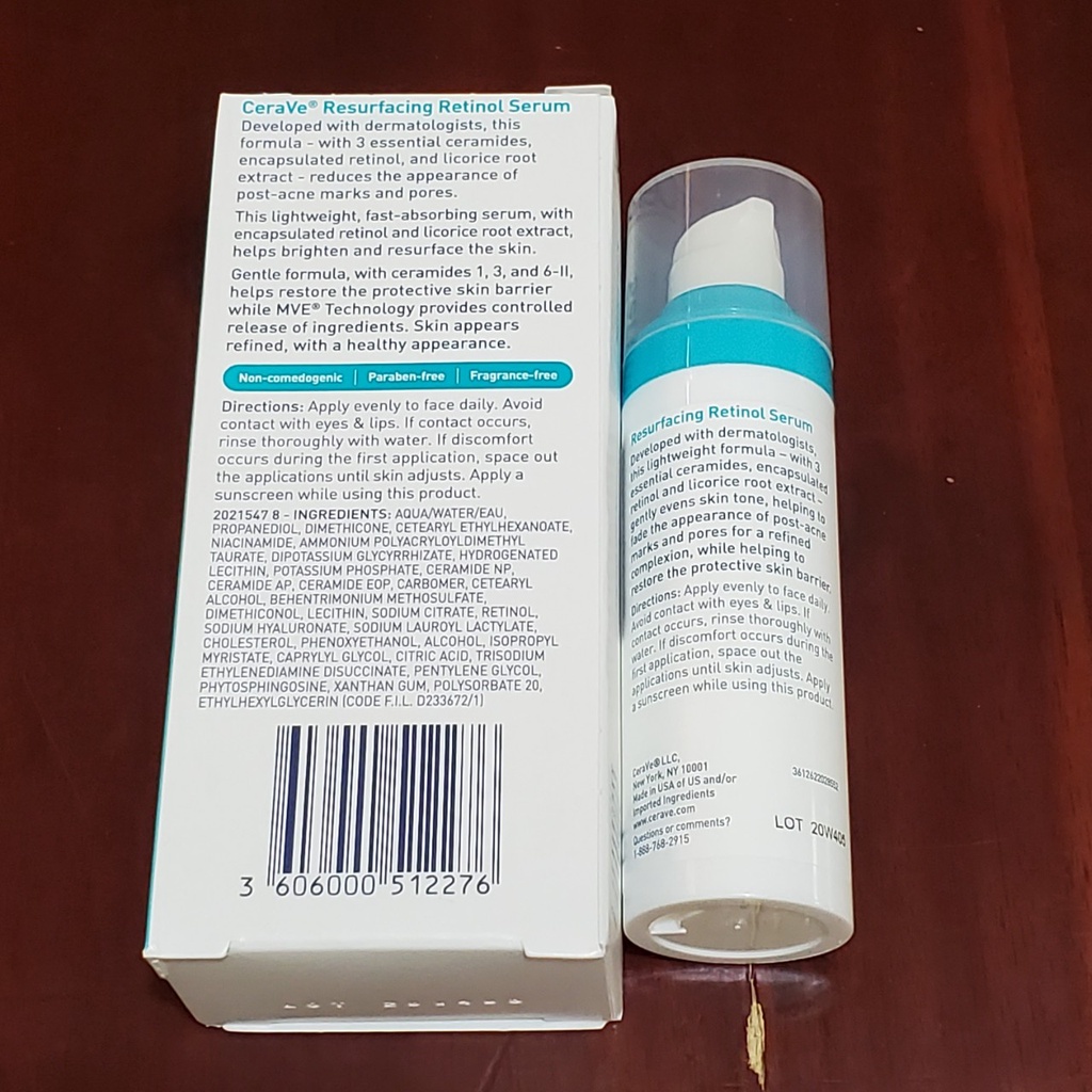 Tinh chất chống lão hóa Cerave Resurfacing Retinol Serum 30ml