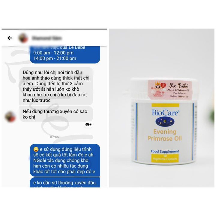 Tinh dầu hoa anh thảo Biocare