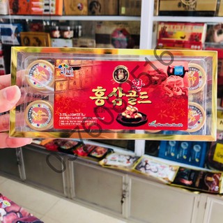 Viên hoàn hồng sâm hàn quốc, hộp 10viên