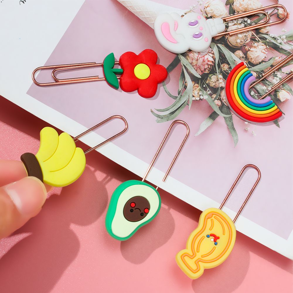【₫2999】Kẹp giấy chủ đề hoạt hình đáng yêu sử dụng đa năng