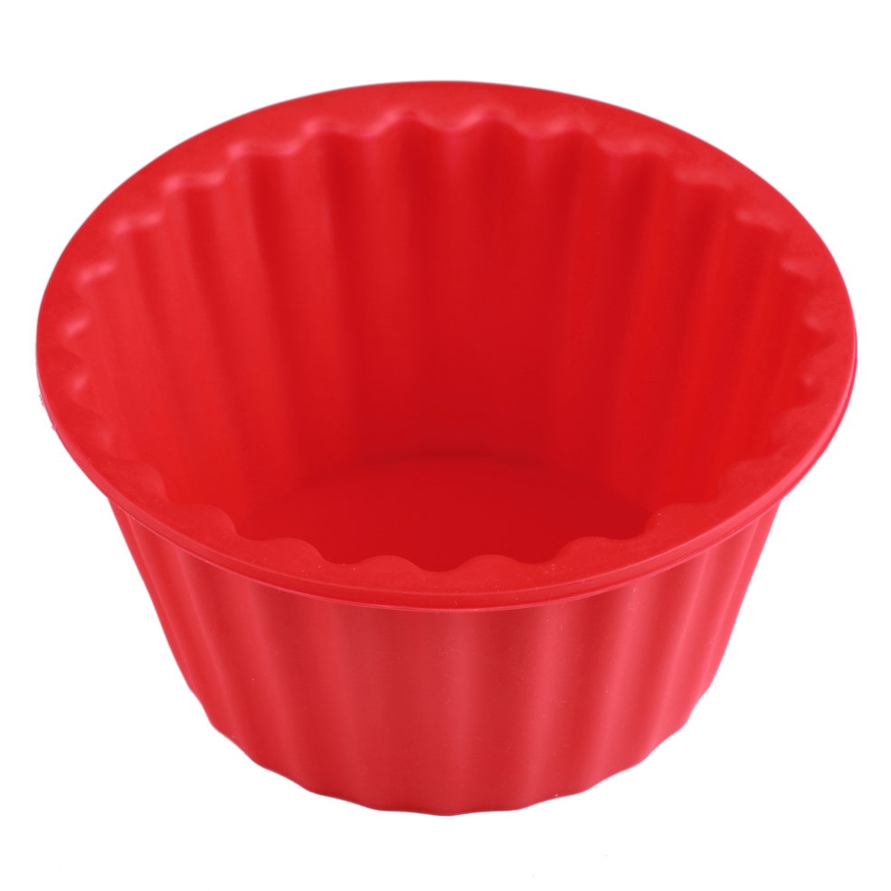 •NEW•Red Giant Big Silicone Cupcake Cake Mould Top Cupcake Bake Baking Mold