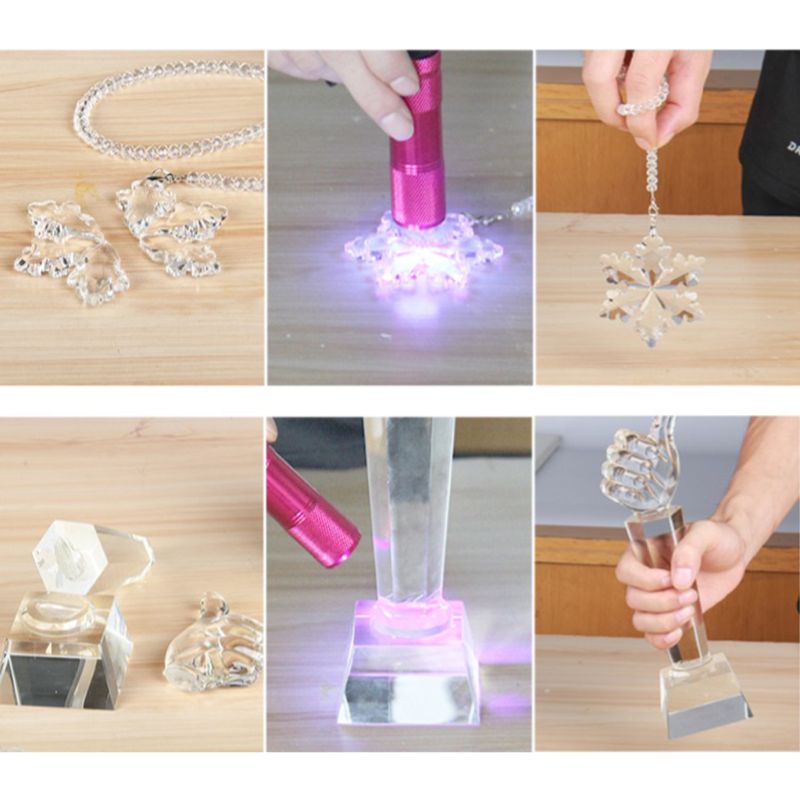 Keo UV K-300 trong suốt sửa chữa thủy tinh dung tích 50ml