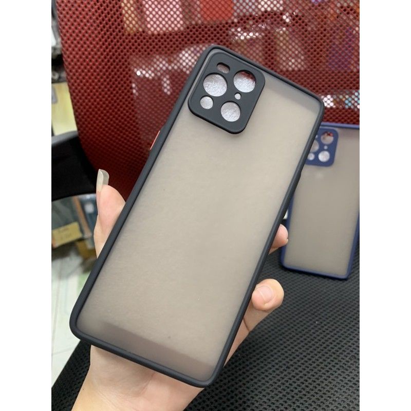 Ốp lưng Oppo Find X3, X3 Pro viền dẻo nhám bảo vệ camera chống sốc ,va đập (đen)