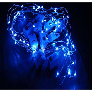 Dây đèn led 50cm dùng pin 3 chế độ sáng