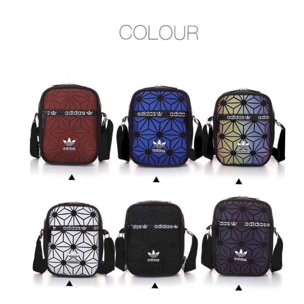 Túi Đeo Chéo Mini Phản Quang 3D Diamond
