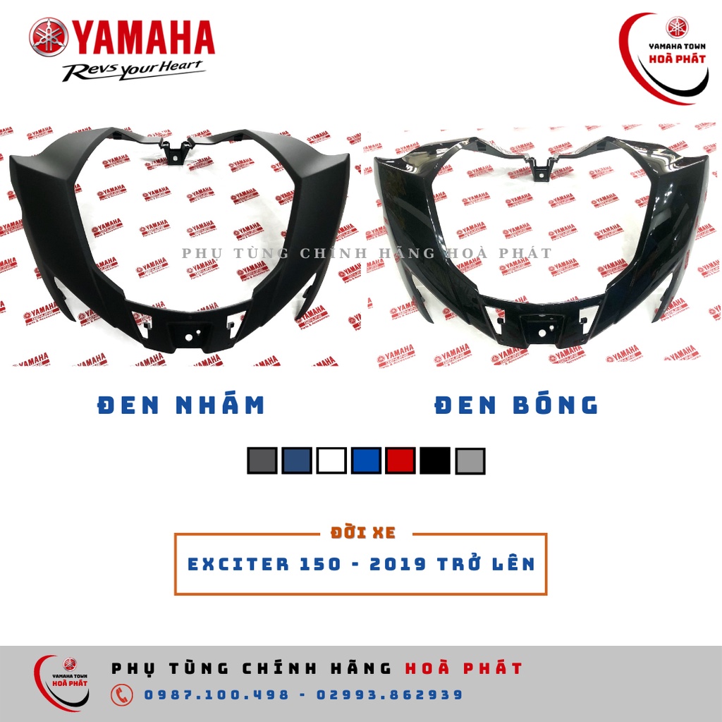Mão ốp đầu Yamaha Exciter 150 2019 - 2020 chính hãng 100% chính hãng Yamaha 100%