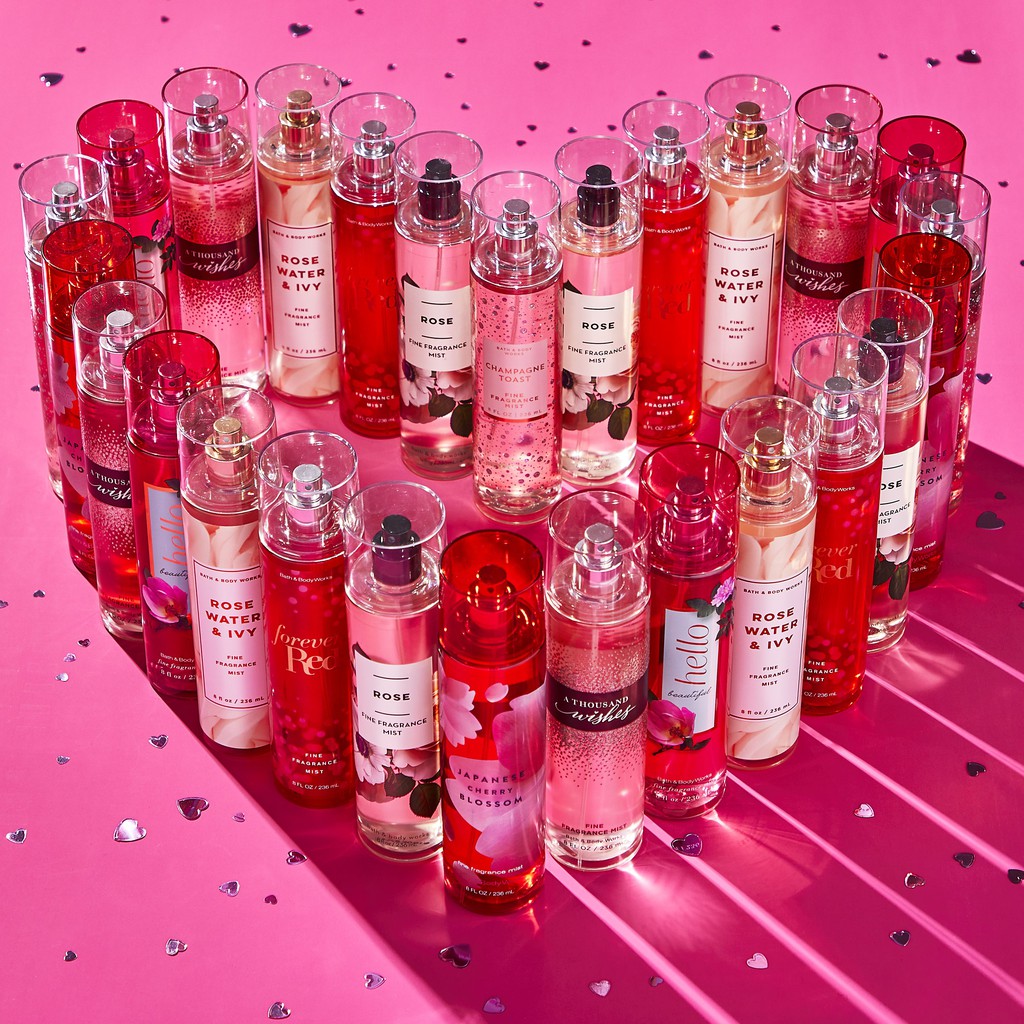 [ Bill Mỹ-Chọn Mùi] Xịt Thơm Toàn Thân Bath & Body Works 236ml