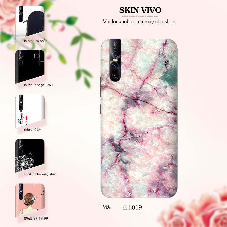 [SIÊU GIẢM GIÁ] Skin dán cho các dòng điện thoại Vivo V9 - V9 youth - Y69 in hình vân đá cực đẹp