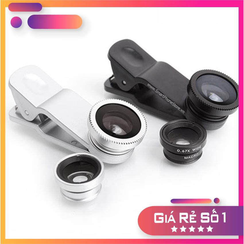 Bộ Lens Chụp Hình 3 In 1 Giá Rẻ Nhất