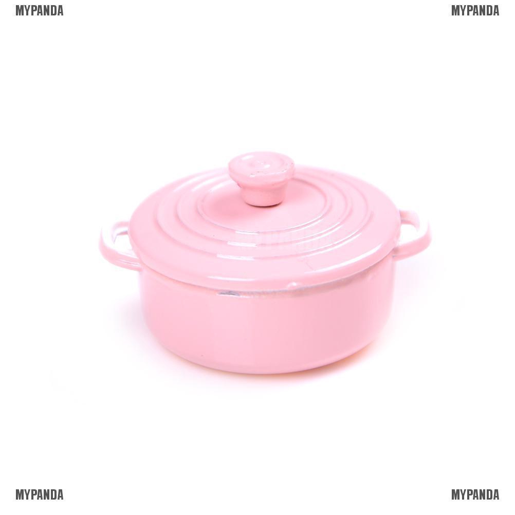 Nồi nấu trứng mini tỉ lệ 1: 12 trang trí cho nhà búp bê