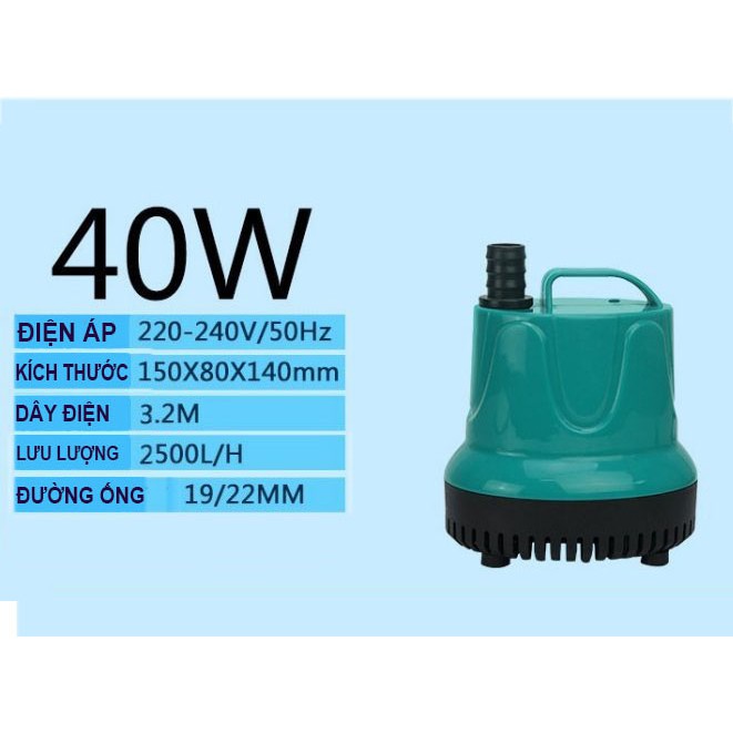 Máy bơm chìm Ebang 2500 L/h 40W