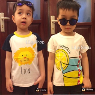 Áo font cotton cho bé rất mát Sale ko chon màu