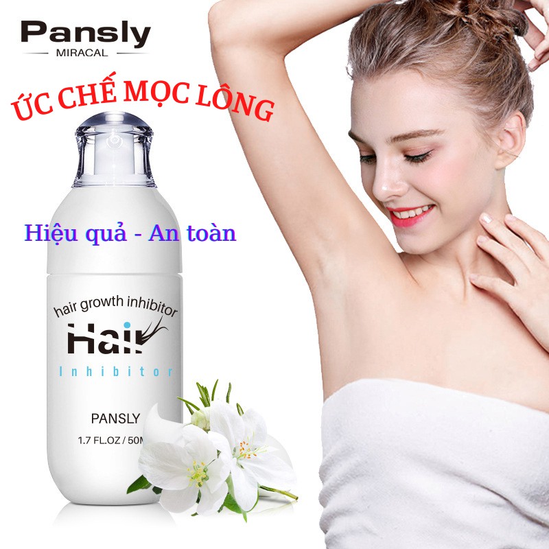 Kem ức chế mọc lông và dưỡng ẩm PANSLY chai 50ml