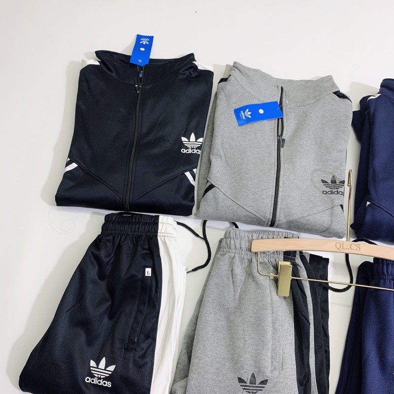 BỘ NAM NỈ BÔNG THỂ THAO 3 SỌC SƯỜN | BigBuy360 - bigbuy360.vn