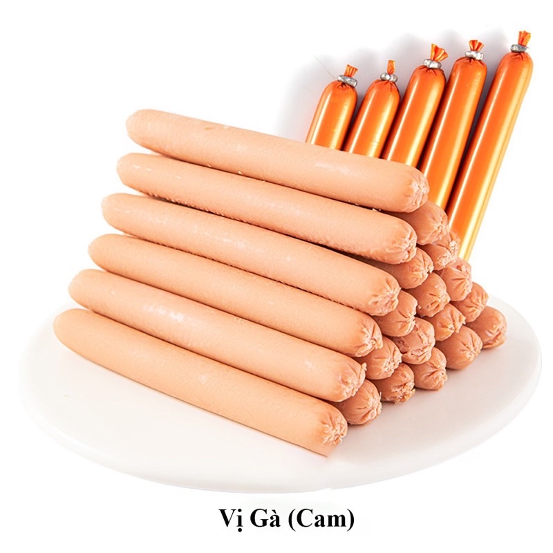 Xúc xích cho chó mèo hamster giàu dinh dưỡng vitamin nhiều vị lựa chọn