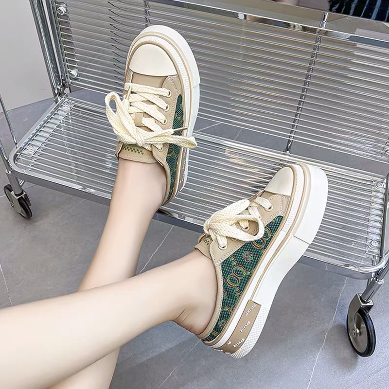 Giày sục thể thao nữ SUNNY đế bánh mì cá tính