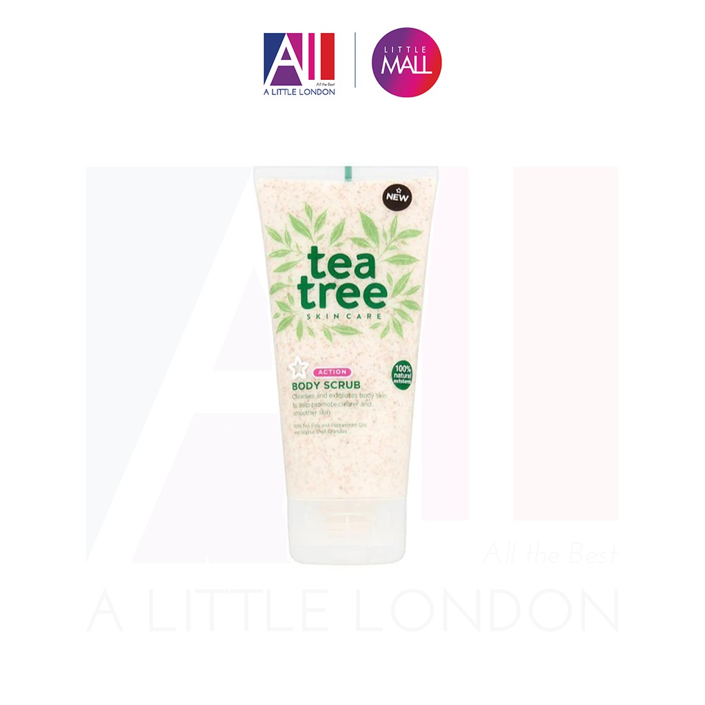 [TOP 1 SHOPEE] Tẩy da chết tràm trà Superdrug Tea Tree Body Scrub 150ml (Bill Anh)