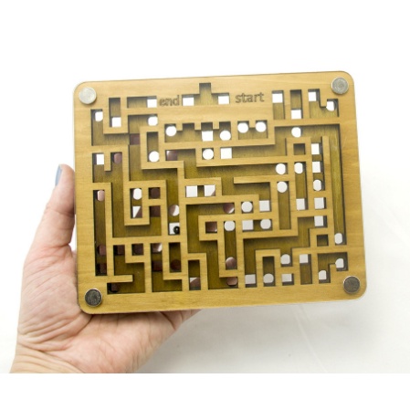Đồ chơi trí tuệ_Thử thách trí não Mê Cung Maze Puzzle_Hack não &amp; Xoắn não_IQ Toy_Giải đố_Thông minh_Tư Duy Logic