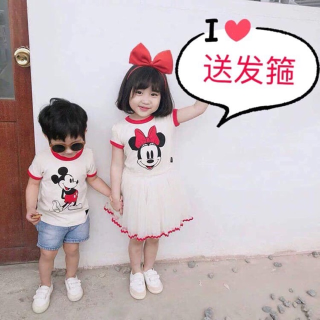 Combo áo váy Tuyết Nhung