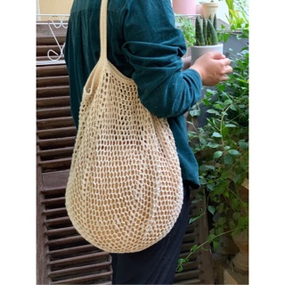 Túi lưới sợi cotton móc thủ công Friendly Kitchen
