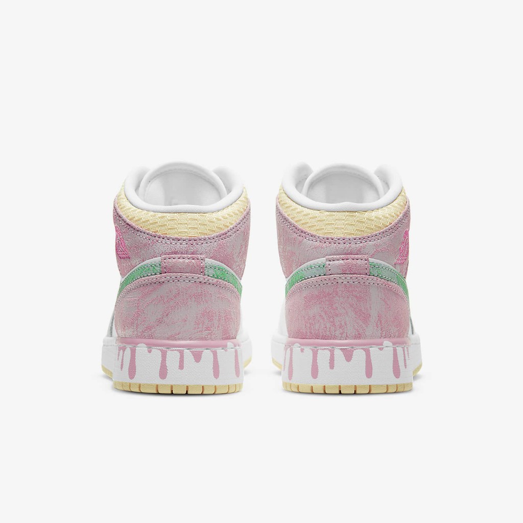 Giày sneaker Nike Air Jordan 1 Mid Paint Drip chính hãng