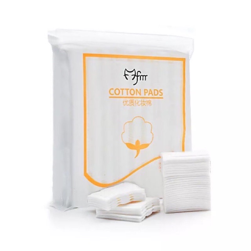 Bông Tẩy Trang 3 Lớp Cotton Pads Mèo FM Túi 222 Miếng