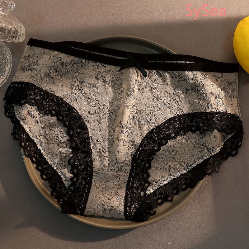 Quần Lót Nâng Ngực Phối Ren Và Nơ Quyến Rũ Cho Nữ