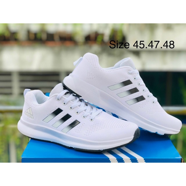 ✔️GIÀY BIG SIZE TRẮNG CÓ BOX( sz 45->48) ! ! '