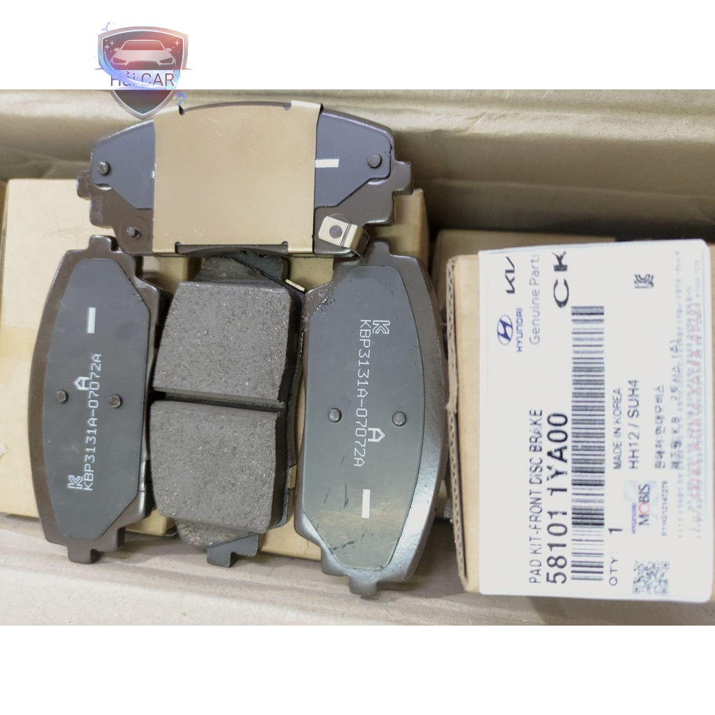 MÁ PHANH TRƯỚC KIA MORNING, PICANTO 2011 – 2018 CHÍNH HÃNG 581011YA00