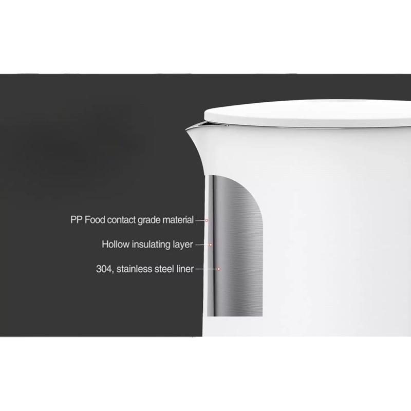 Ấm Đun Nước Siêu Tốc Xiaomi 1A - Hàng Chính Hãng - Bảo Hành 6 Tháng