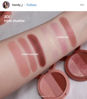 Màu mắt 3CE MOOD RECIPE TRIPLE SHADOW