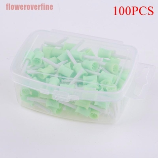 Bộ 100 đầu đánh bóng răng nha khoa cỡ 4 chân