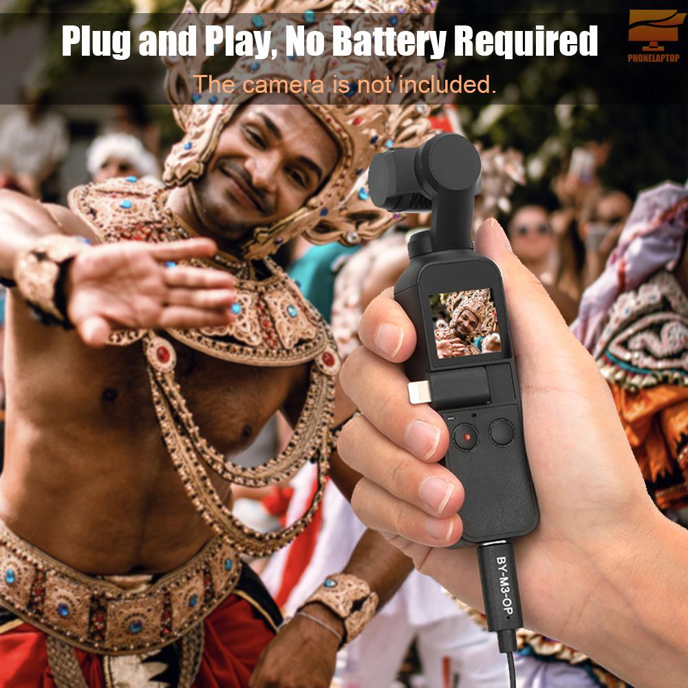 Micro Cài Áo Boya By-M3-Op Cổng Usb Type-C Tương Thích Với Dji Osmo Pocket