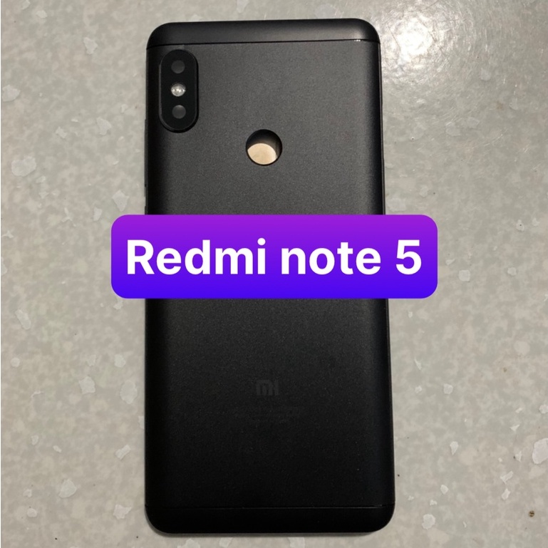 bộ xương vỏ xiaomi redmi note 5 / note 5 pro dùng chung / bộ gồm lưng,xương,phím,kính camera