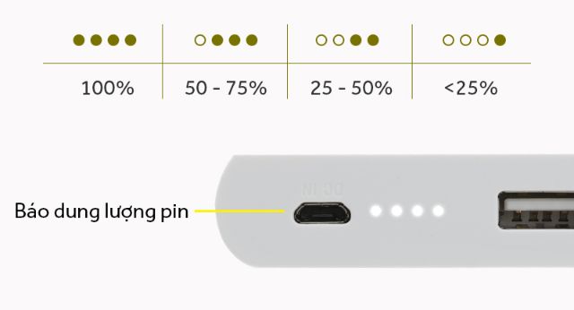 Pin sạc dự phòng Polymer 10.000 mAh Sony CP-V10B-WC LA