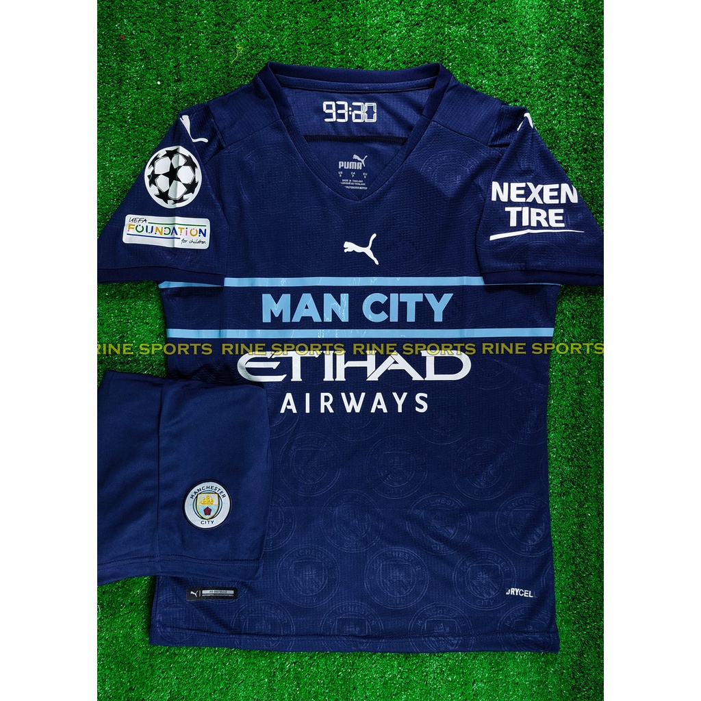 Bộ áo bóng đá MC ( Manchester City ) bản đặc biệt Super hàng thailand 2021-2022 Giống thi đấu 99%