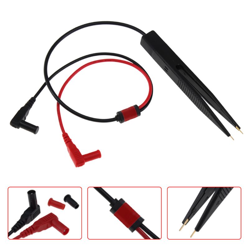 Kẹp đầu dò đồng hồ đo kiểm tra vạn năng cho tụ điện điện trở SMT chip SMD