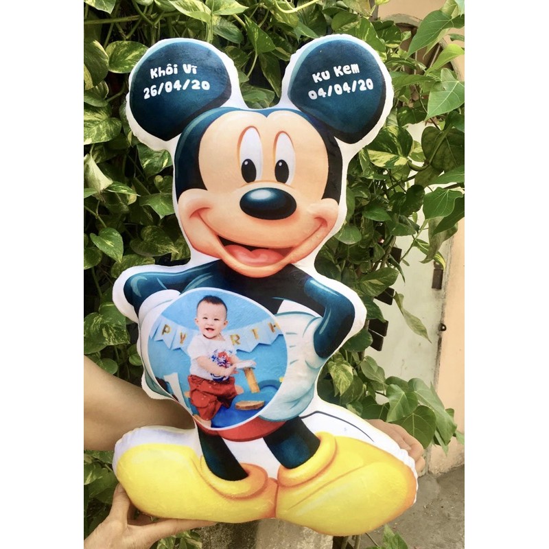 Mickey nhồi bông in ảnh