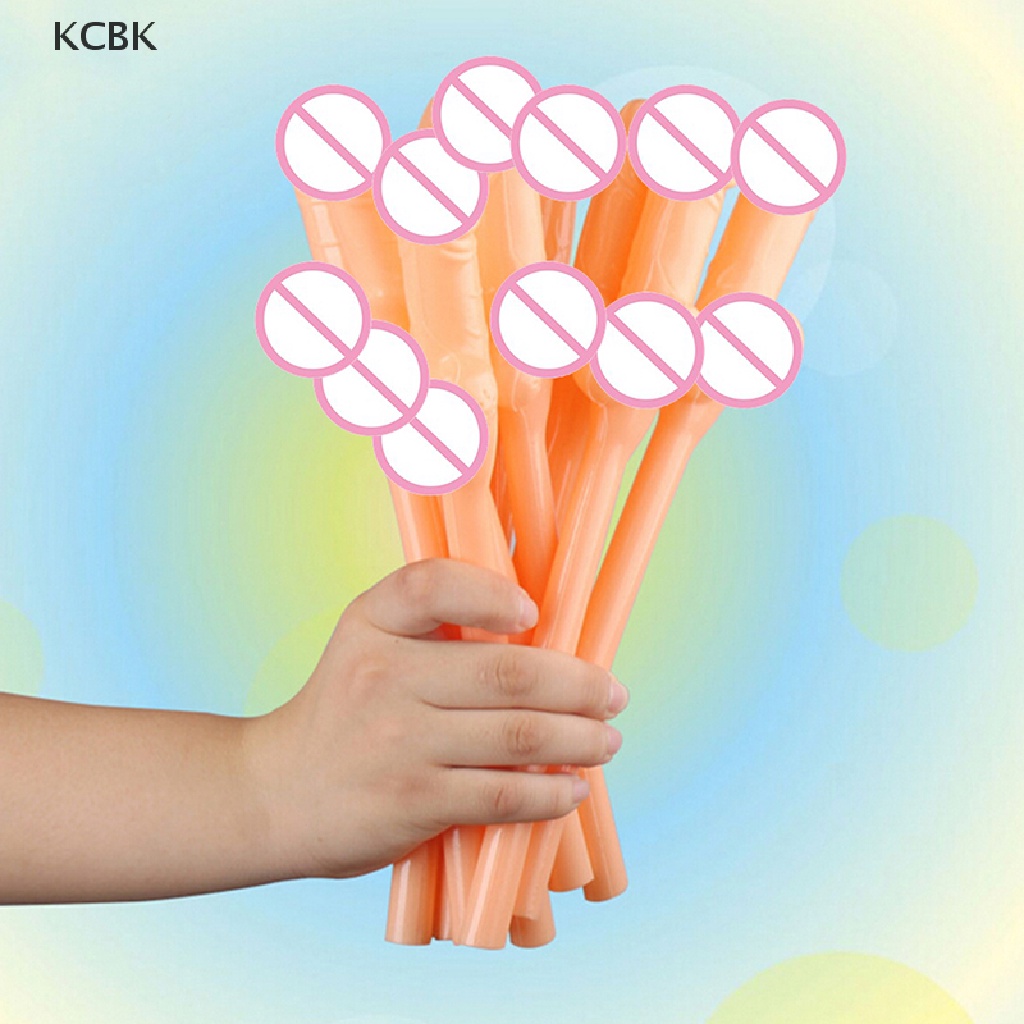 KC 1x Huge willy straw hen night party girls night out bachelorette bridal plastic BK